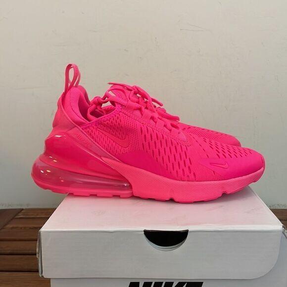 Nike Air Max 270 Hyper Pink US Women Size 6.5/UK 4/EU 37.5 (FD0293-600) - Picture 7 of 13